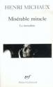 Misérable miracle de Henri MICHAUX