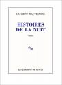 Histoires de la nuit de Laurent MAUVIGNIER