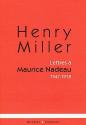 Lettres à Maurice Nadeau de Henry MILLER