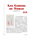 Les Cahiers de Tinbad N 02 de COLLECTIF
