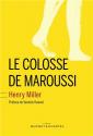 Le colosse de Maroussi de Henry MILLER