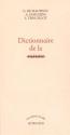 Dictionnaire de la rature de COLLECTIF