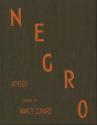 Negro Anthology de Nancy CUNARD