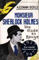 Monsieur Sherlock Holmes : Une étude en rouge de Arthur Conan  DOYLE