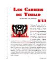 Les Cahiers de Tinbad 13 de COLLECTIFD' AUTEUR
